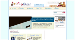Desktop Screenshot of playdate.com